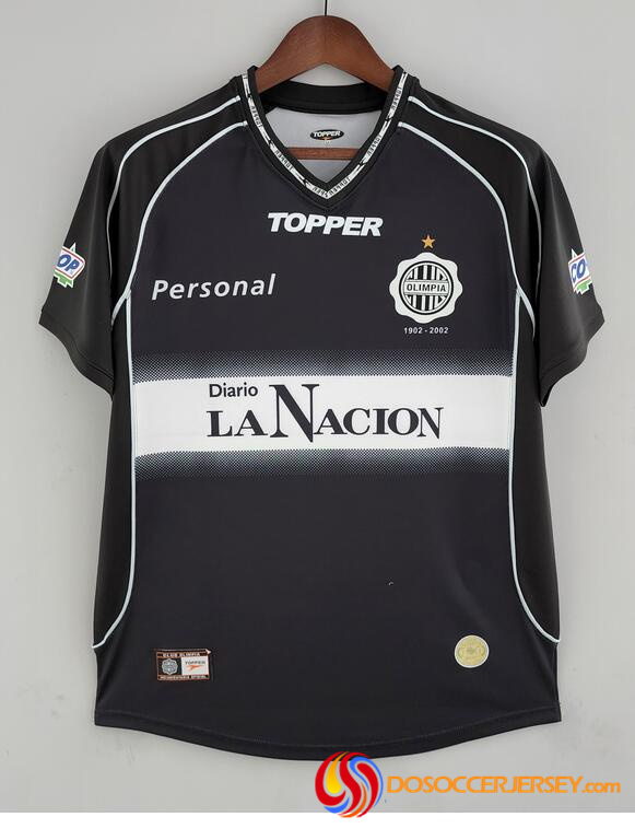 Club Olimpia 2002 Away Retro Shirt Soccer Jersey