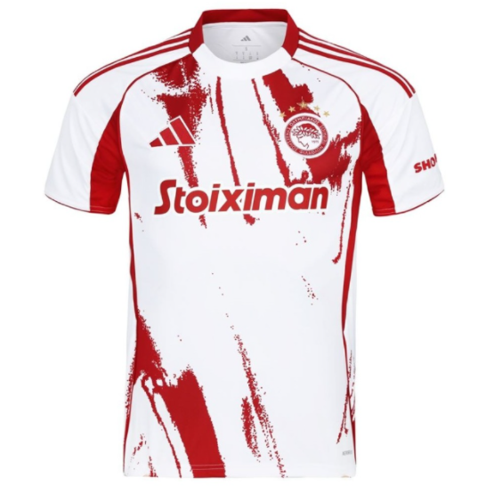 Olympiacos Piraeus 2025/26 Away Shirt Soccer Jersey