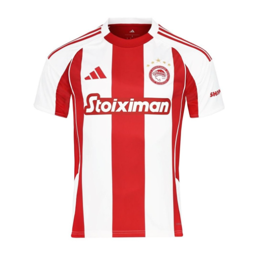 Olympiacos Piraeus 2025/26 Home Shirt Soccer Jersey