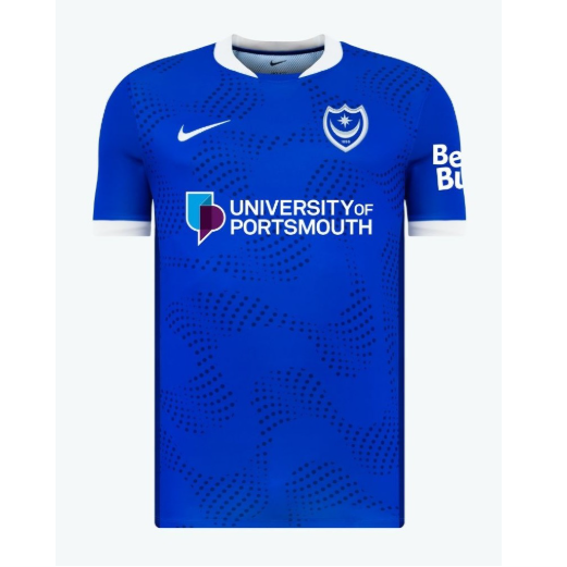 Portsmouth 2025/26 Home Shirt Soccer Jersey
