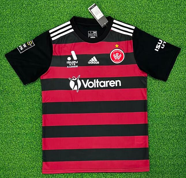 Western Sydney Wanderers FC 2023/24 Home Shirt Soccer Jersey