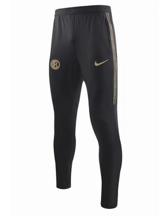 Inter Milan 2019/20 Black Yellow Training Pants