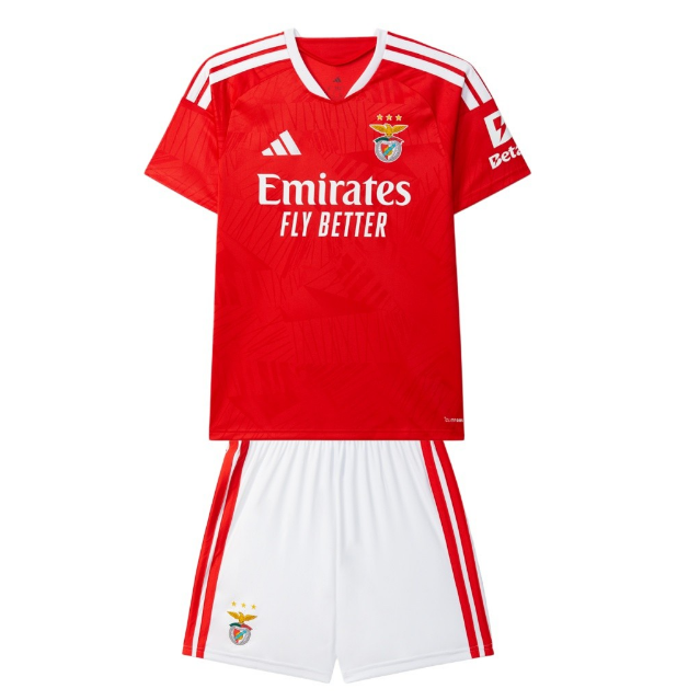 Benfica 2026/27 Home Kids Soccer Jersey Kit Youth Shirt + Shorts