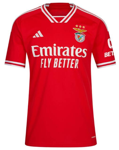 Benfica 2023/24 Home Shirt Soccer Jersey