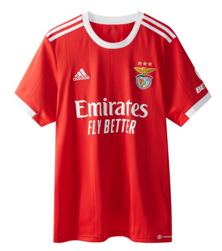 Benfica 2022/23 Home Shirt Soccer Jersey