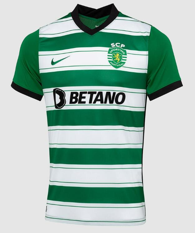 Sporting Lisbon 2022/23 Home Shirt Soccer Jersey