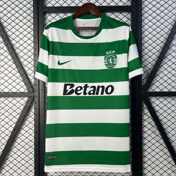 Sporting Lisbon 2025/26 Home Shirt Soccer Jersey