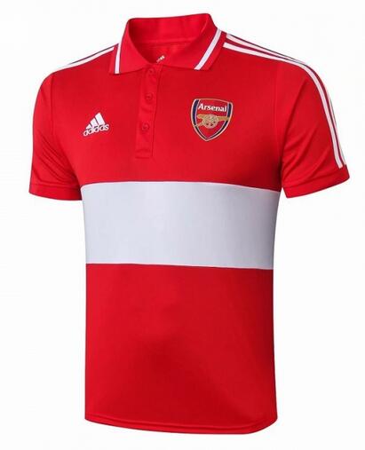 Arsenal 2019/20 Red Polo Shirt