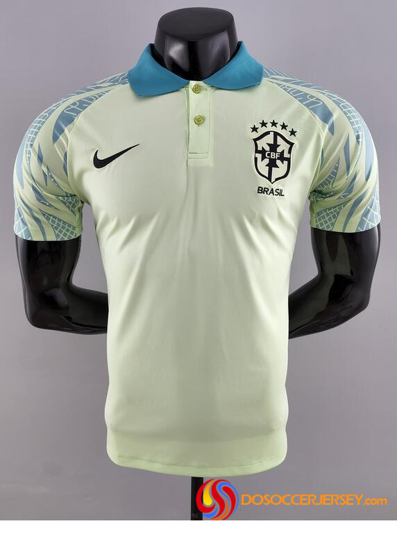 Brazil 2022 Light Green Polo Shirt