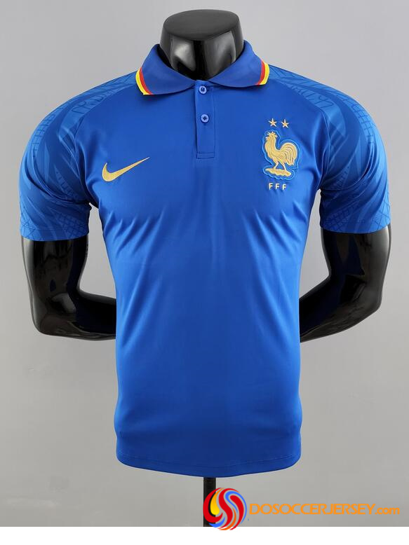 France 2022 Blue Polo Shirt