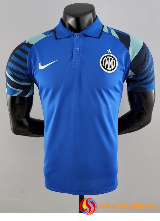 Inter Milan 2022/23 Blue Polo Shirt