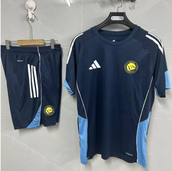 Al-Nassr 2025/26 Navy Training Uniforms (Shirt+Shorts)