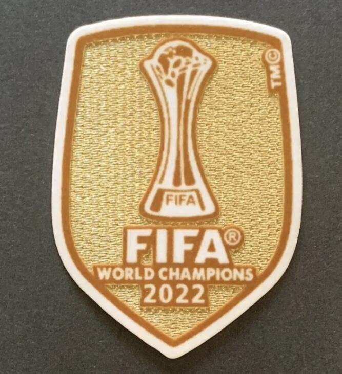 2022 Club World Cup Champions Golden Patch