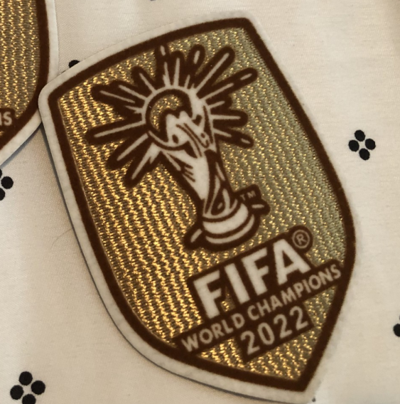 2022 FIFA World Cup Champions Golden Patch
