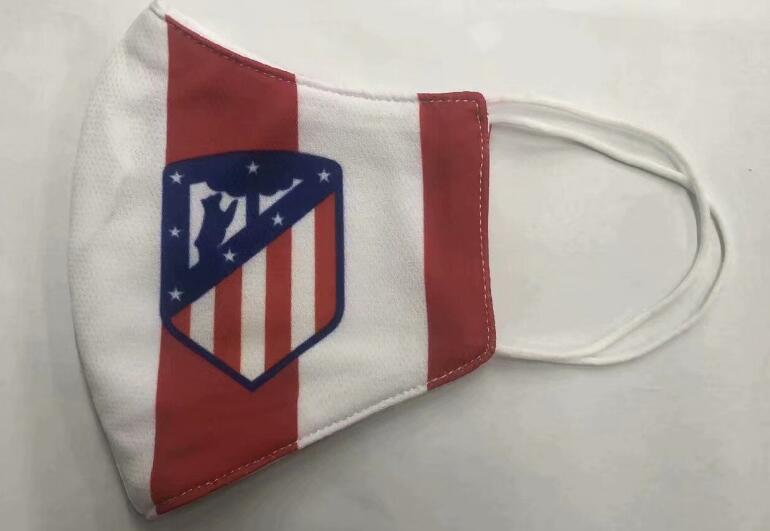Atletico Madird Red White Soccer Mask