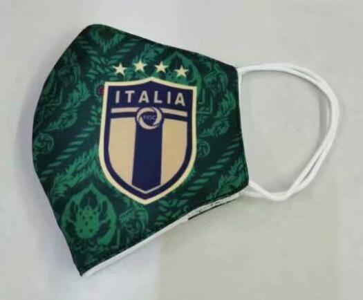 Italy 2020 Third Green Soccer Mask