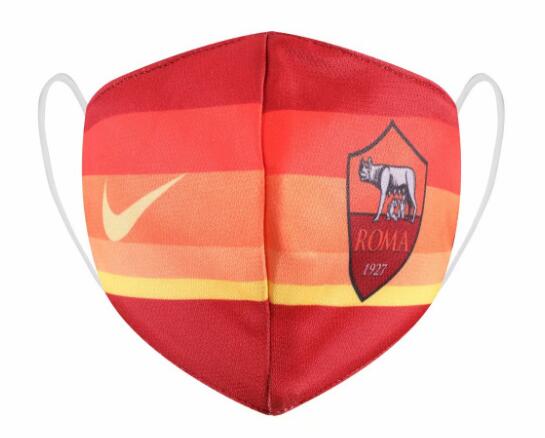 Roma Red Soccer Mask