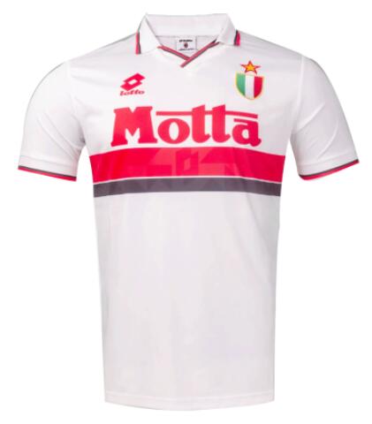 AC Milan 1993/94 Away Retro Shirt Soccer Jersey