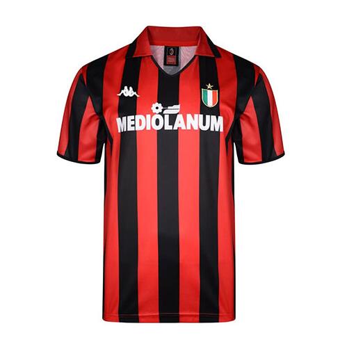 AC Milan 1988/89 Home Retro Shirt Soccer Jersey