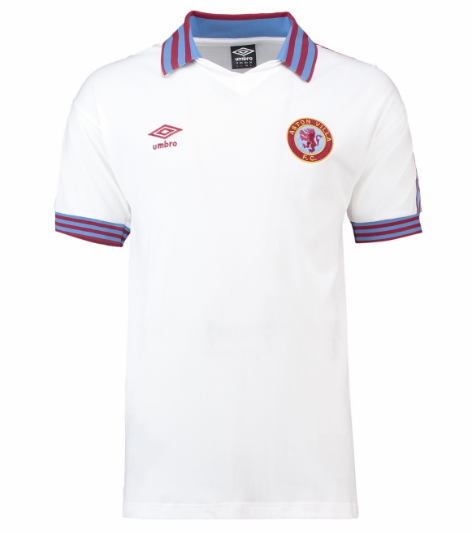 Aston Villa 1980 Away Retro Shirt Soccer Jersey