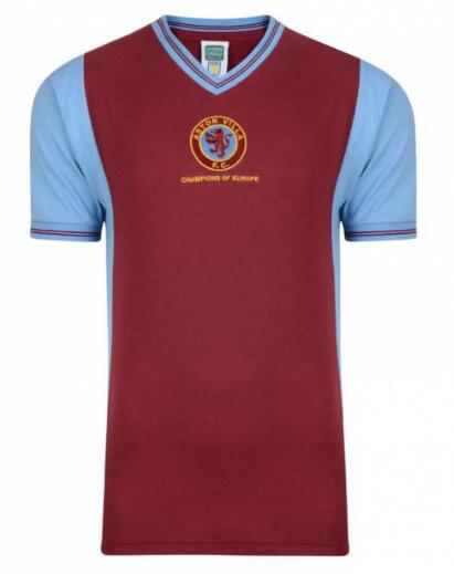 Aston Villa 1981/82 Home Retro Shirt Soccer Jersey
