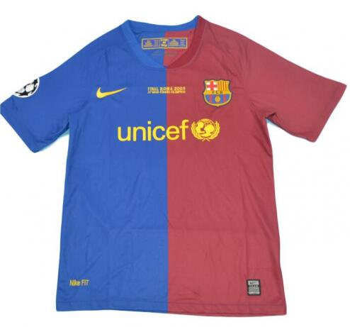 2008-09 Barcelona Home Retro Shirt Soccer Jersey