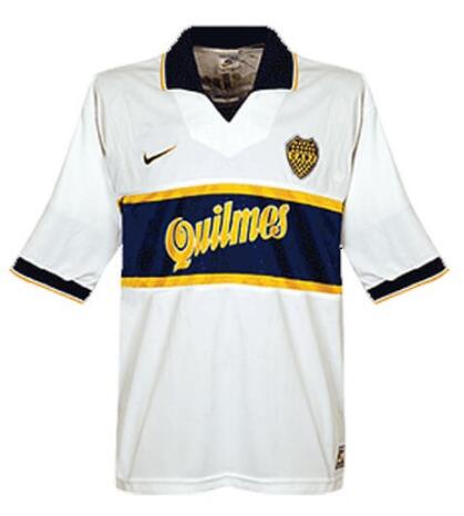 Boca Junior 1997/98 Away Retro Shirt Soccer Jersey