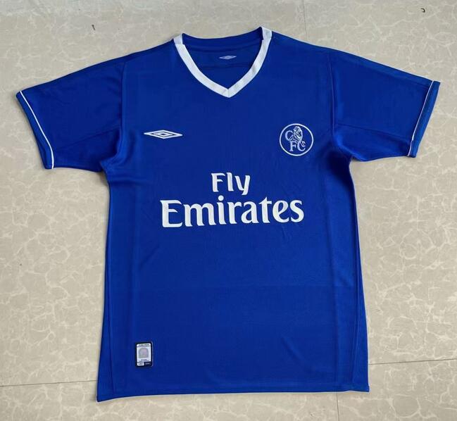 Chelsea 2003-2005 Retro Blue Shirt Soccer Jersey