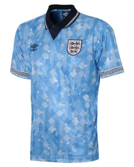 England 1990 Away Retro Shirt Soccer Jersey