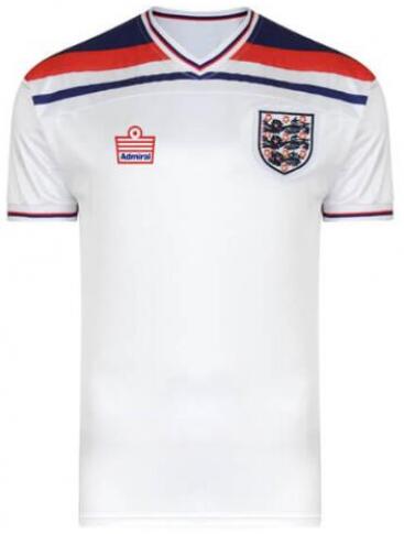 1980-83 England Home Retro Shirt Soccer Jersey