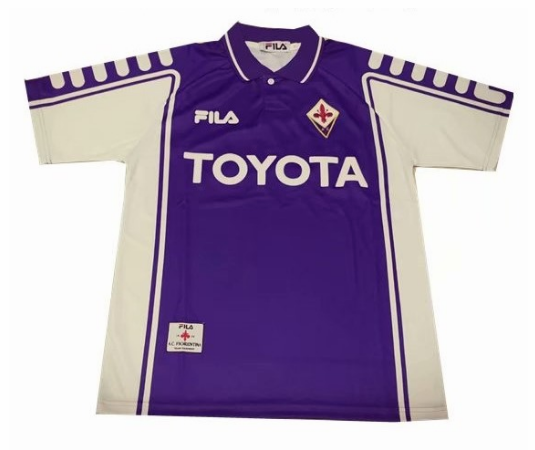 Fiorentina 1999-2000 Home Retro Shirt Soccer Jersey