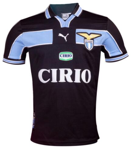 Lazio 1998/2000 Away Retro Shirt Soccer Jersey