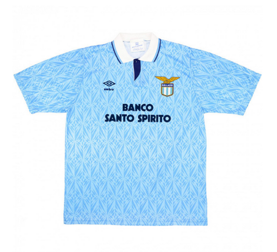 Lazio 1991-1992 Home Retro Shirt Soccer Jersey