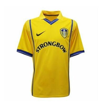 Leeds United 2000/01 Away Retro Shirt Soccer Jersey