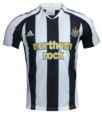 Newcastle United 05/06 Home Retro Shirt Soccer Jersey