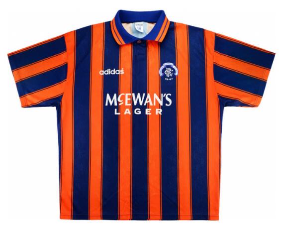 Rangers 1993/1994 Away Retro Shirt Soccer Jersey