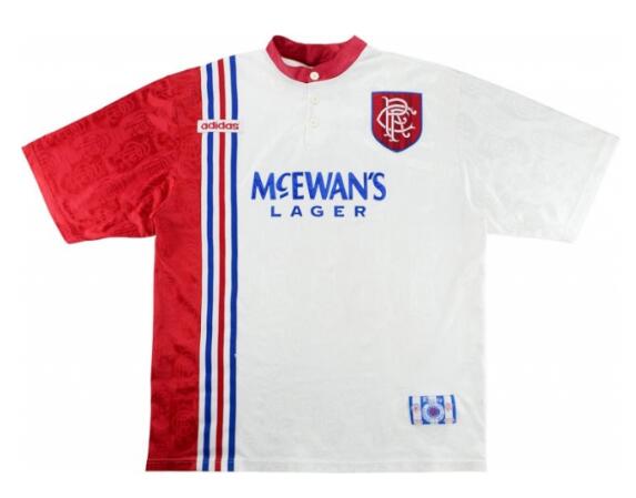Rangers 1996/1997 Away Retro Shirt Soccer Jersey