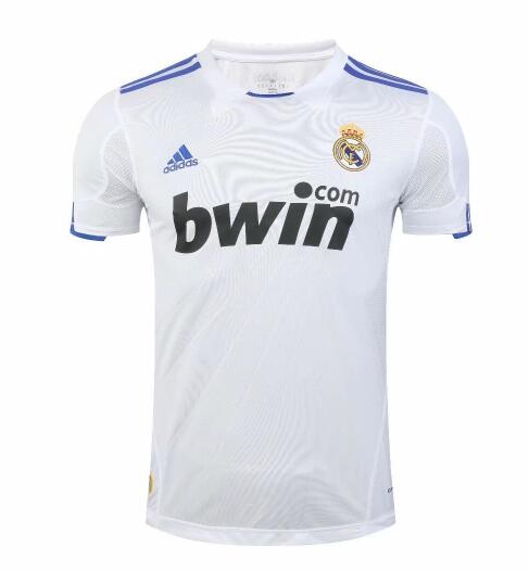 2010/11 Real Madrid Home White Retro Shirt Soccer Jersey