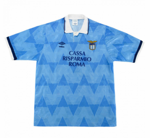Lazio 1989/1991 Home Retro Shirt Soccer Jersey