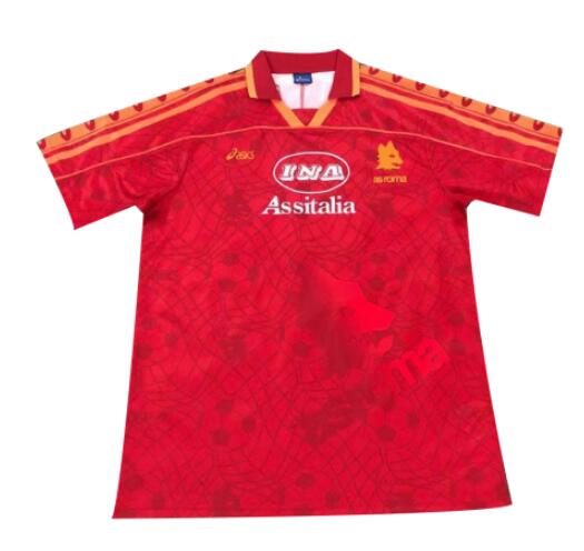 Roma 1995/96 Home Retro Shirt Soccer Jersey