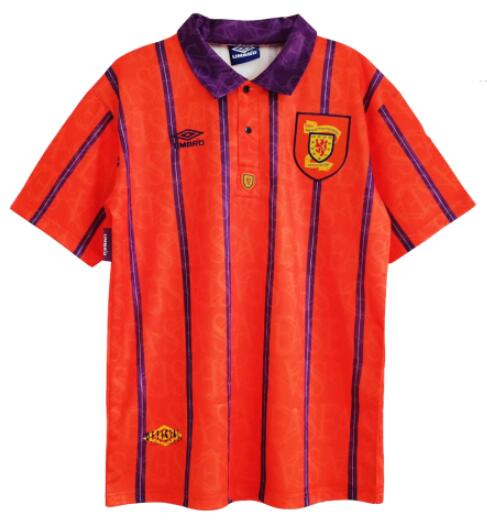 Scotland 1993/95 Away Retro Shirt Soccer Jersey