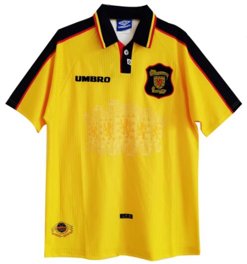 Scotland 1998 World Cup Away Retro Shirt Soccer Jersey