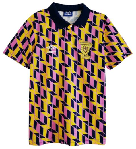 Scotland 1988/89 Away Retro Shirt Soccer Jersey