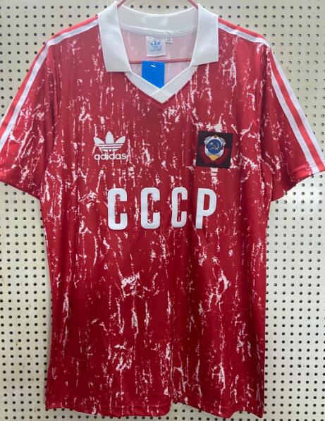 Soviet Union 1990 Home Retro CCCP Shirt Soccer Jersey