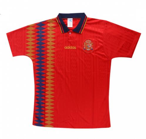 Spain 1994 Home Retro Shirt Soccer Jersey