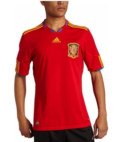 Spain 2010 Home Retro Shirt Soccer Jersey
