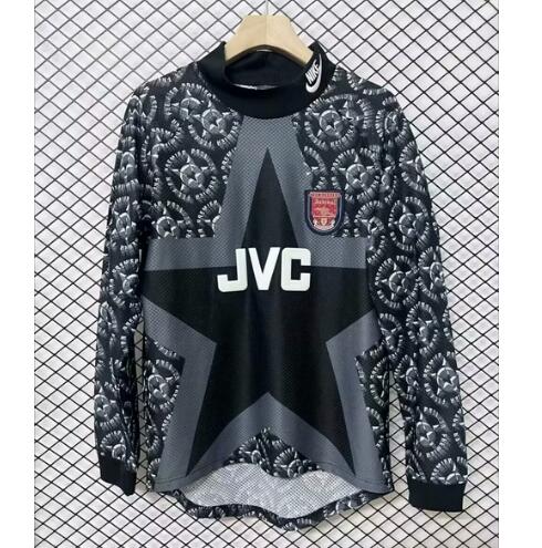 Arsenal 1994/95 Goalkeeper Retro Long Sleeved Shirt Soccer Jersey