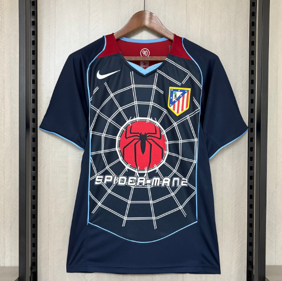 Atletico Madrid 2004/05 Away Retro Shirt Soccer Jersey