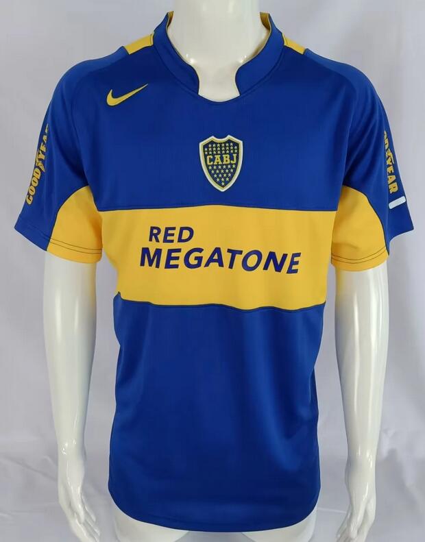 Boca Juniors 2005/06 Home Retro Shirt Soccer Jersey