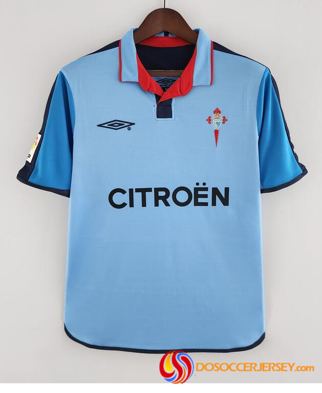 Celta de Vigo 2002/04 Home Retro Shirt Soccer Jersey